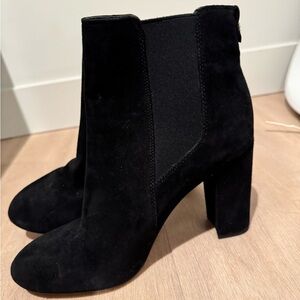 Sam Edelman Suede Heel Booties